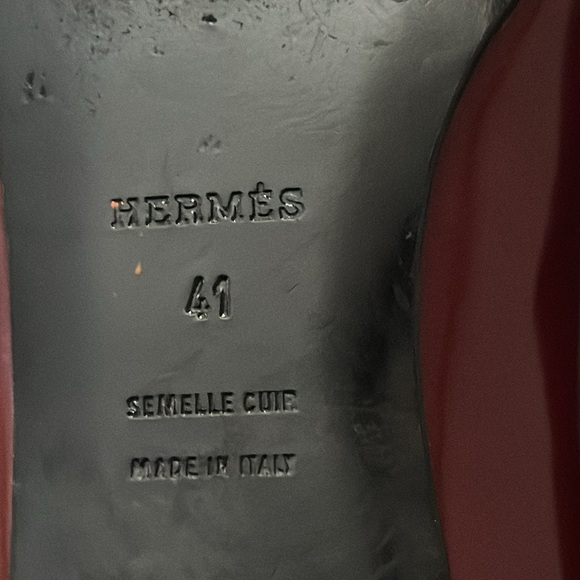 Hermes patent leather ballet flats - Picture 6 of 6